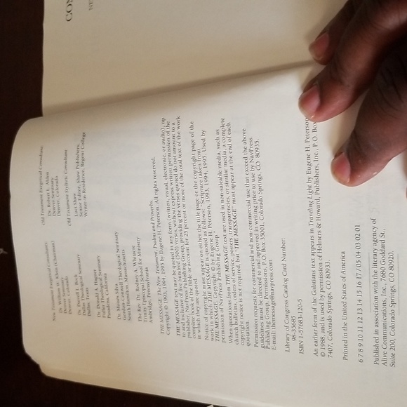 The Message Bible  New Testaments( Original 95 edition) - Picture 6 of 10